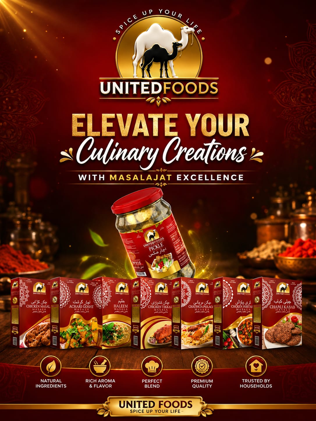 Culinary Masala Jat Recipe Mixes Banner 01