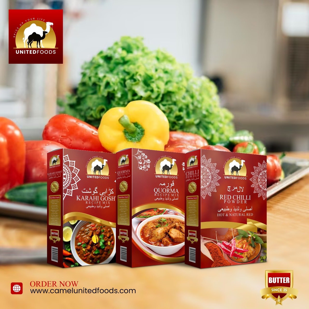 Recipe Mixes Karahi Quorma RedChilli Showcase Banner